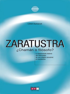 cover image of Zaratustra ¿chamán o filósofo?
